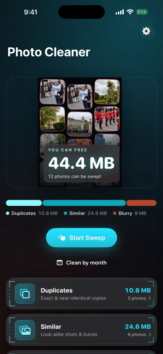 Pixweep: Photo Cleaner screenshot